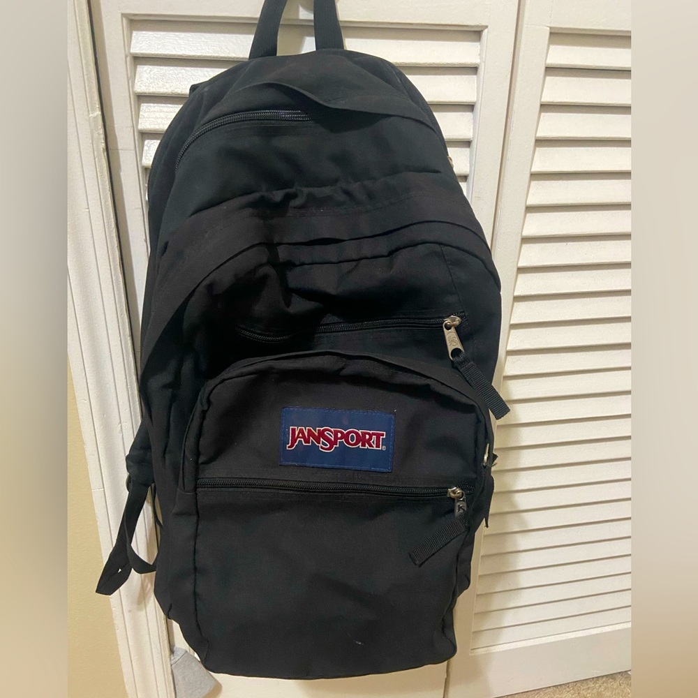 Jansport Big Black Backpack